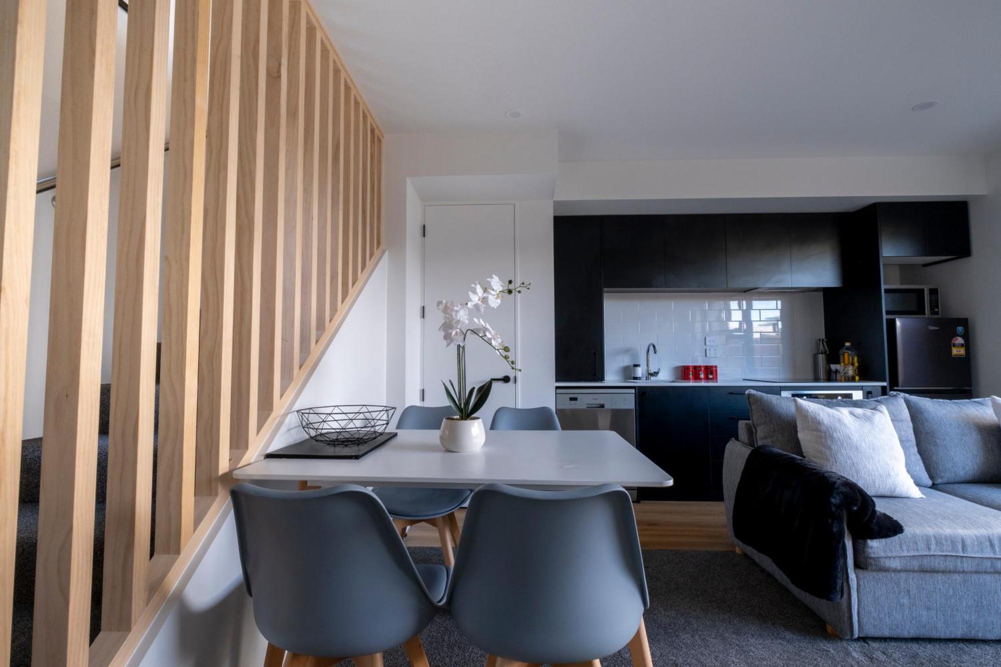 Luxury 2 Bed Townhome In Cbd Christchurch Eksteriør billede