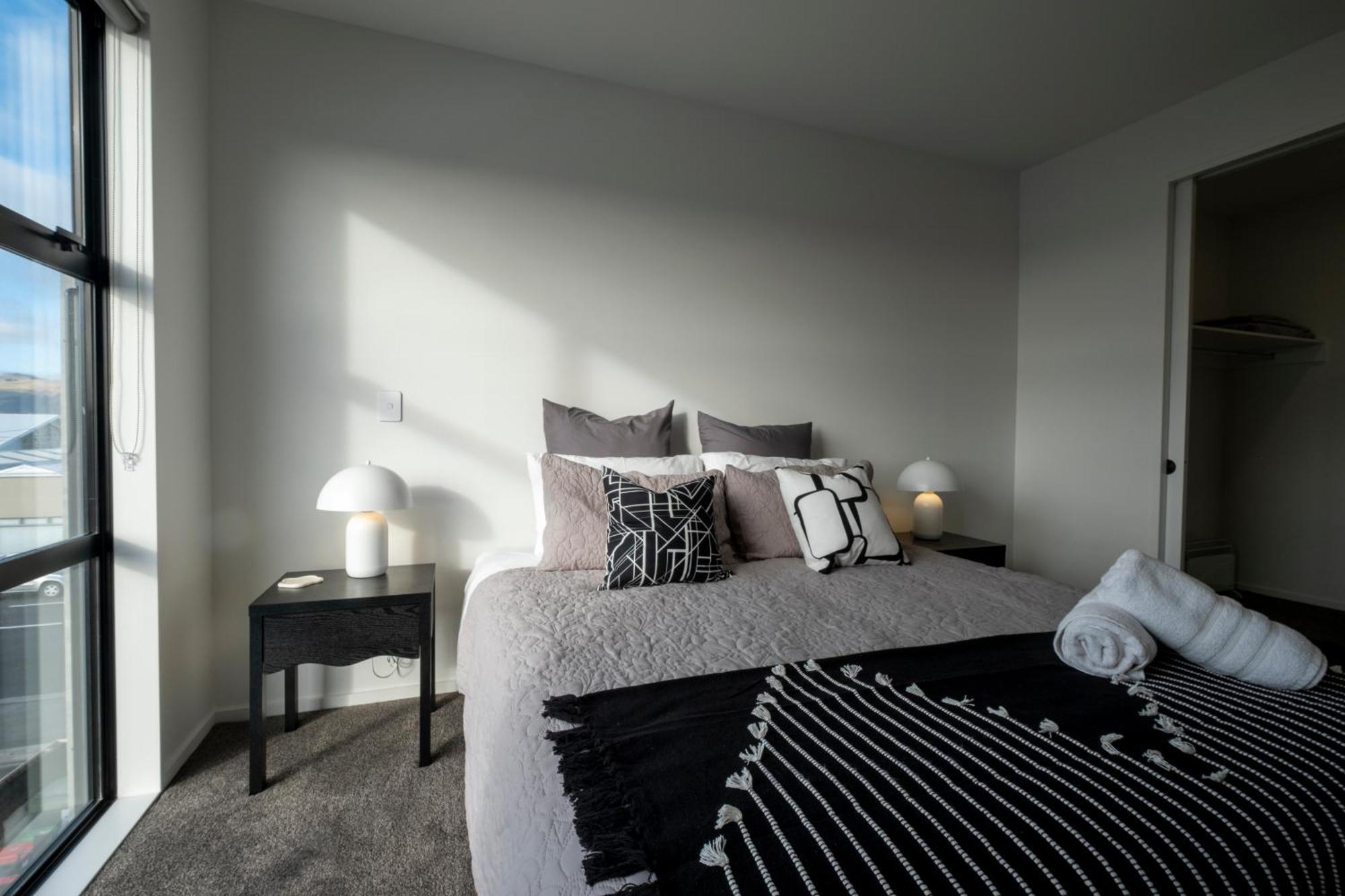 Luxury 2 Bed Townhome In Cbd Christchurch Eksteriør billede