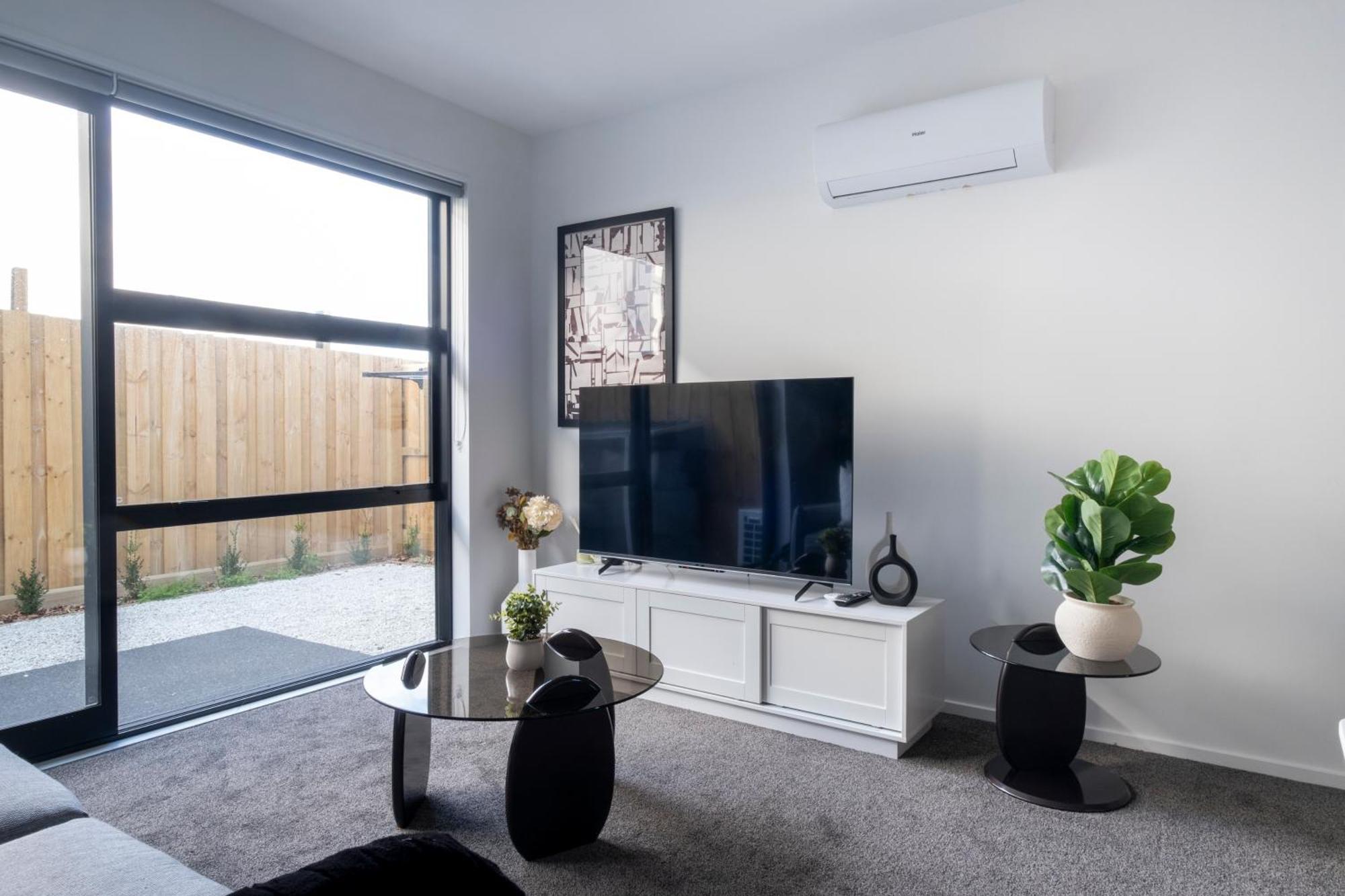 Luxury 2 Bed Townhome In Cbd Christchurch Eksteriør billede