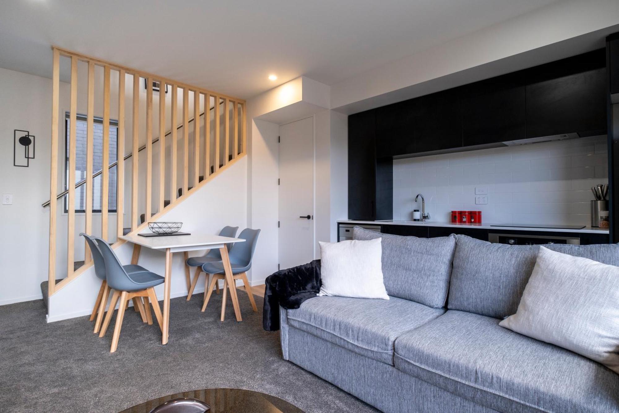 Luxury 2 Bed Townhome In Cbd Christchurch Eksteriør billede
