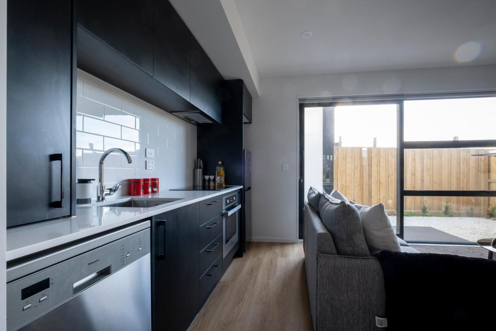 Luxury 2 Bed Townhome In Cbd Christchurch Eksteriør billede