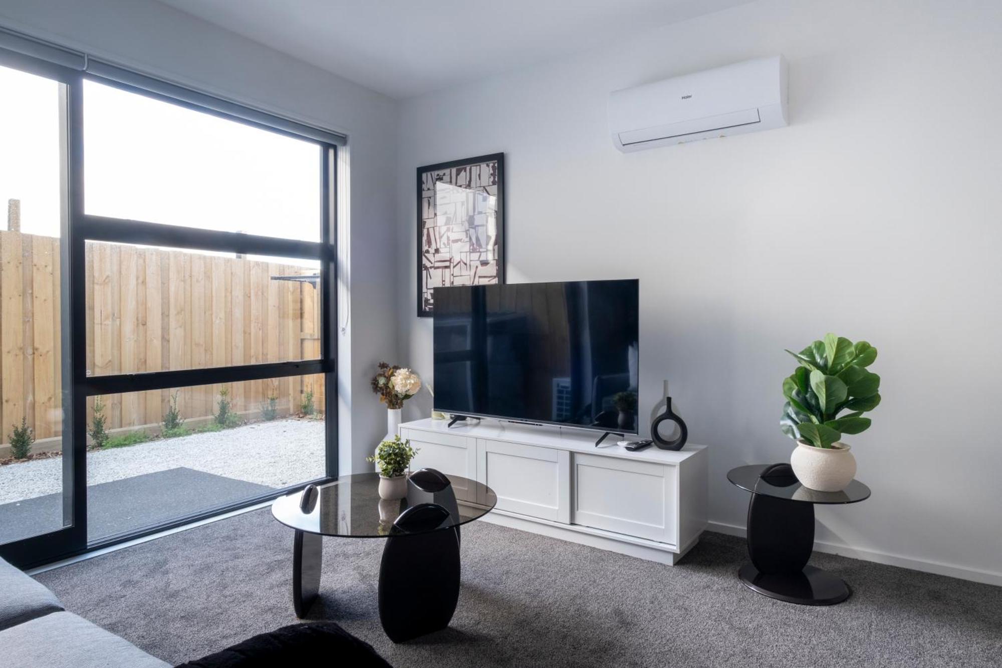 Luxury 2 Bed Townhome In Cbd Christchurch Eksteriør billede