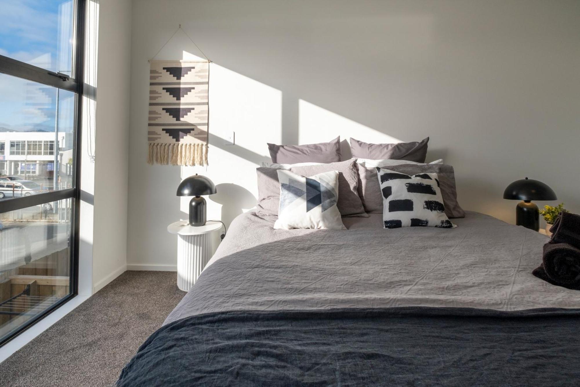 Luxury 2 Bed Townhome In Cbd Christchurch Eksteriør billede