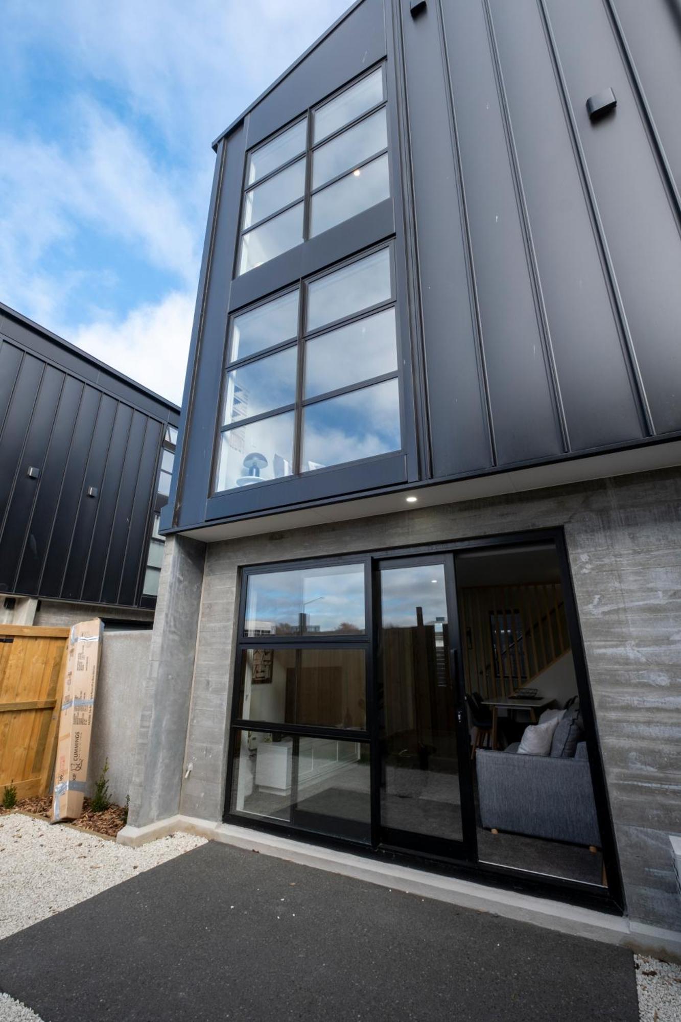 Luxury 2 Bed Townhome In Cbd Christchurch Eksteriør billede