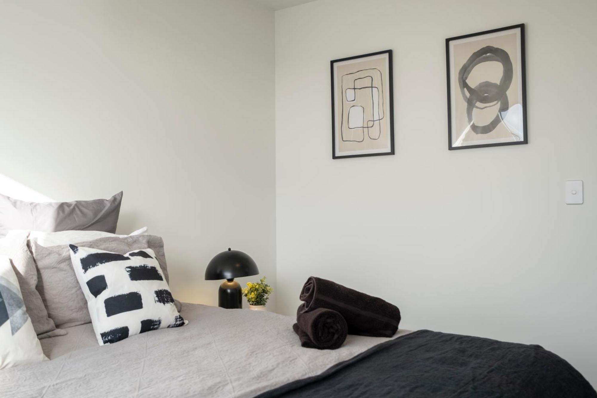 Luxury 2 Bed Townhome In Cbd Christchurch Eksteriør billede